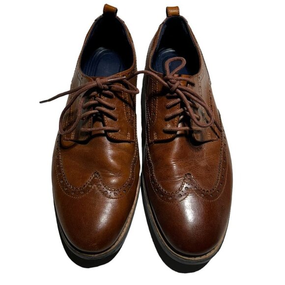 Cole Haan Grand OS Brown Wingtip Size 10.5 - Picture 11 of 11